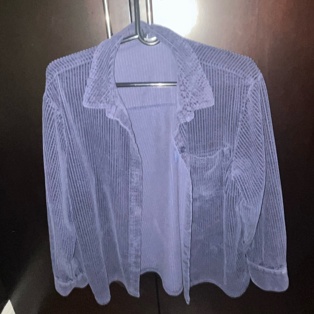 Deep blue Corduroy jacket